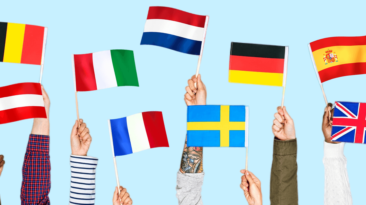 Glade for å være internasjonale
