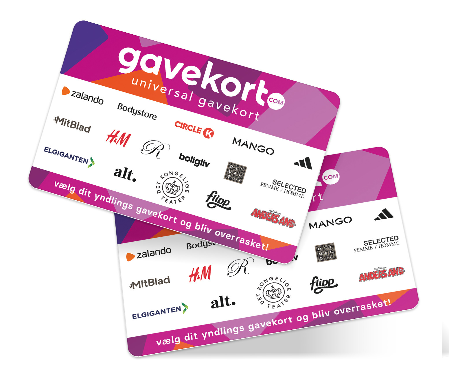 Universal Gavekort home