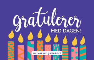 Bursdagsgavekort