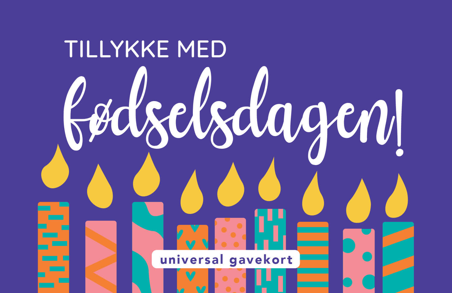 Fødselsdagsgavekort