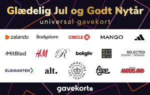 Glædelig jul og godt nytår Gavekort