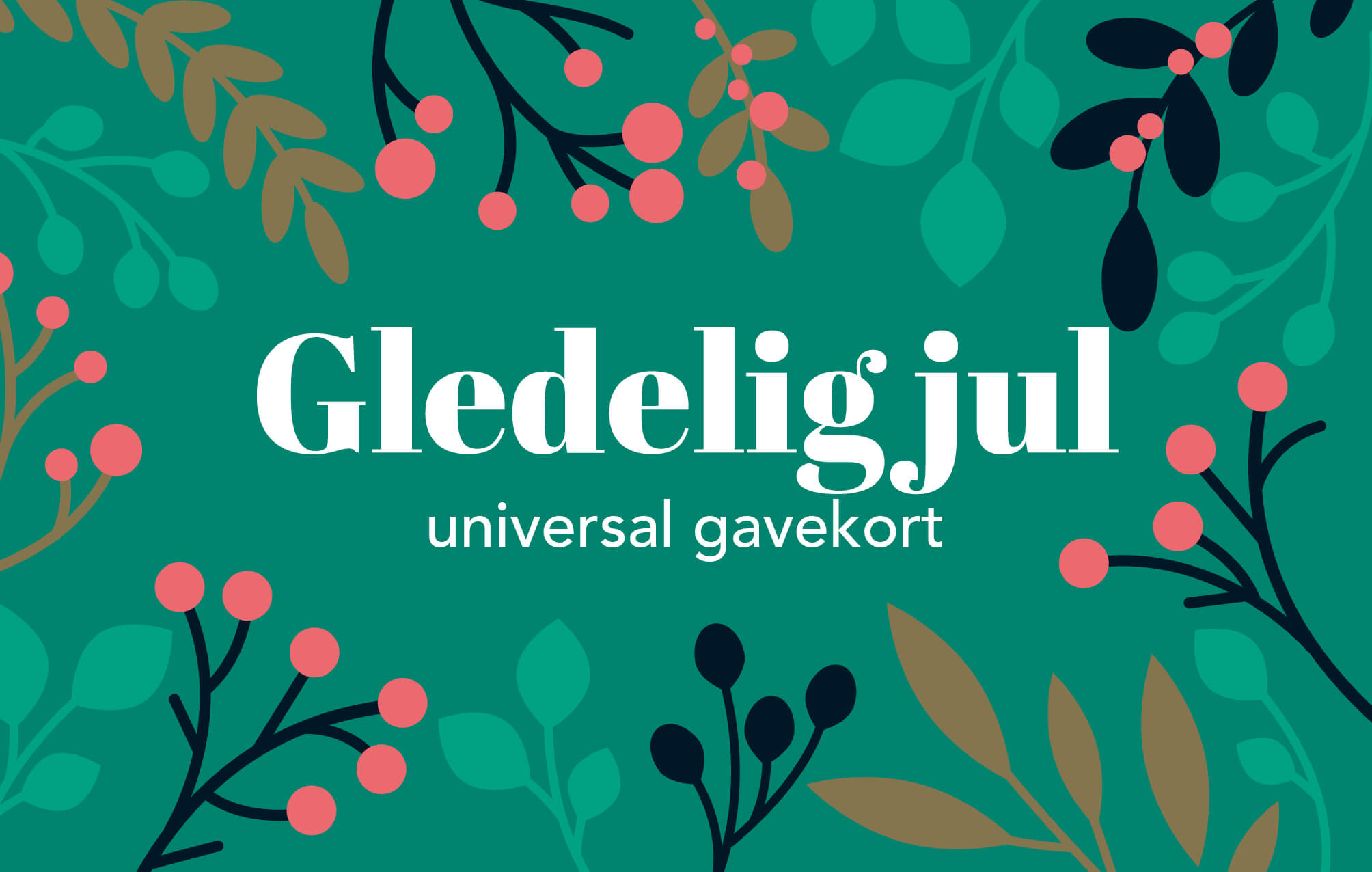 Gledelig jul Gavekort