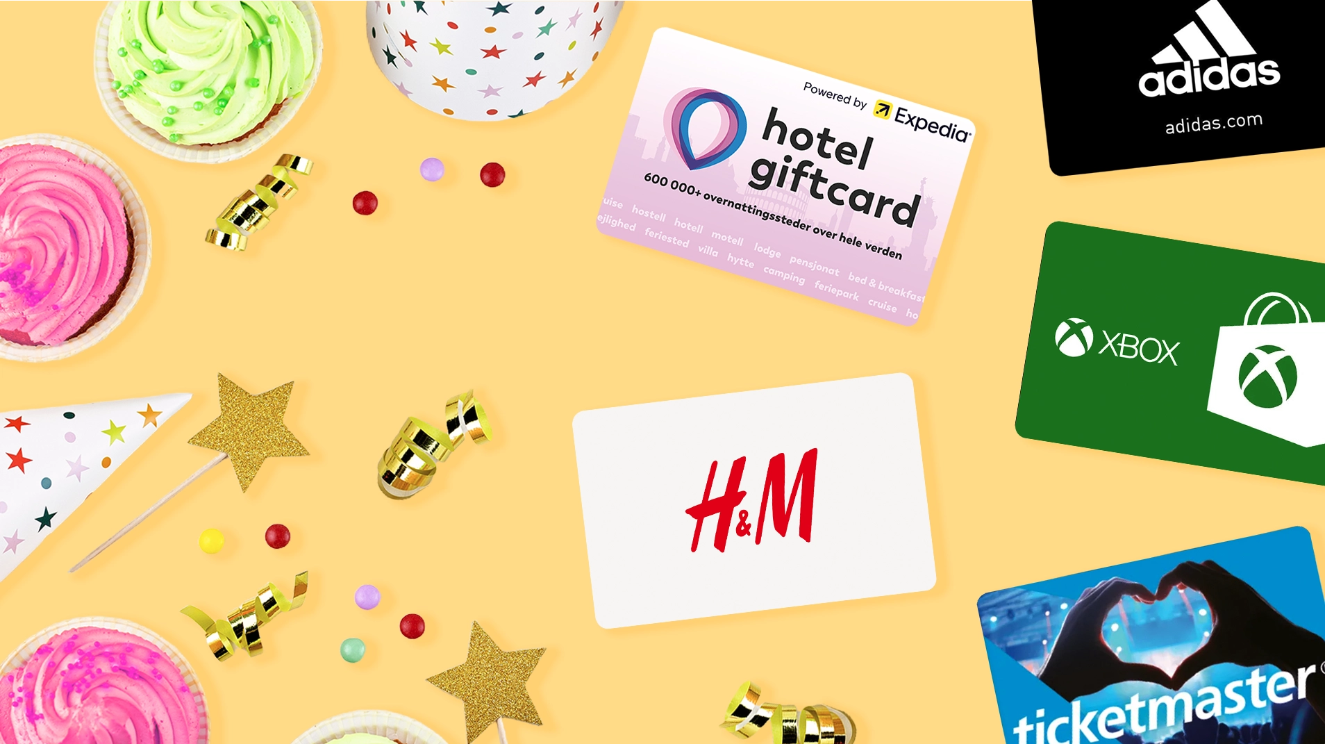 De beste gavekortene til bursdag