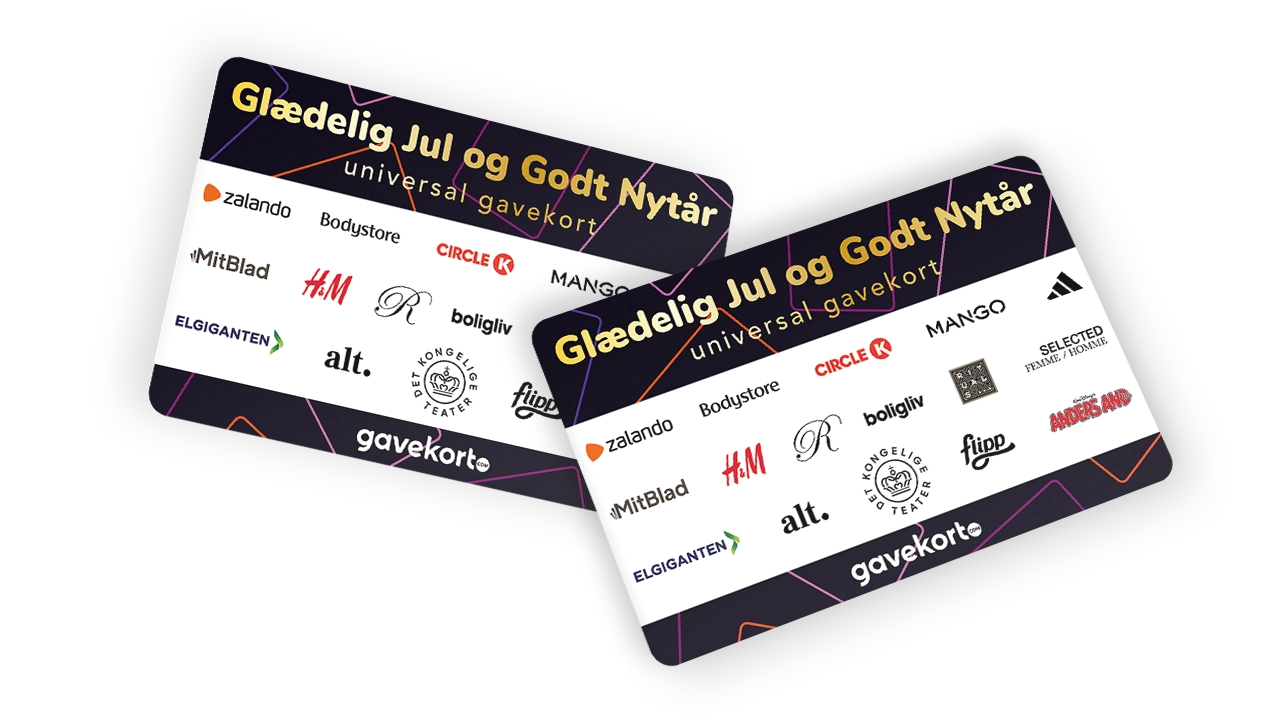 Vis din taknemmelighed med et julegavekort