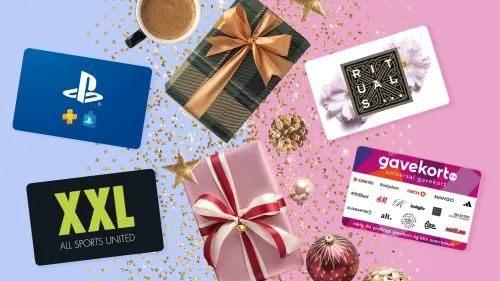 De beste julegavekort til han og henne