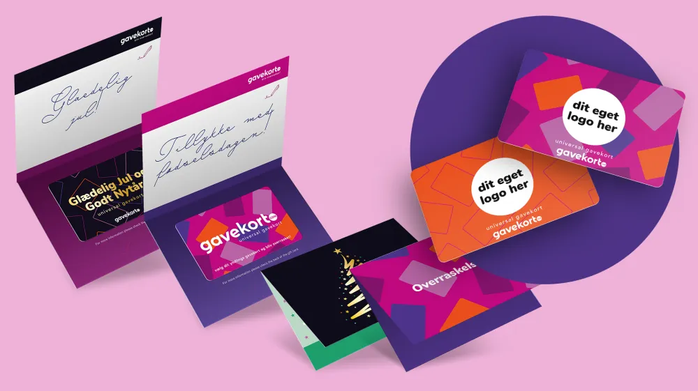 Personlige gavekort