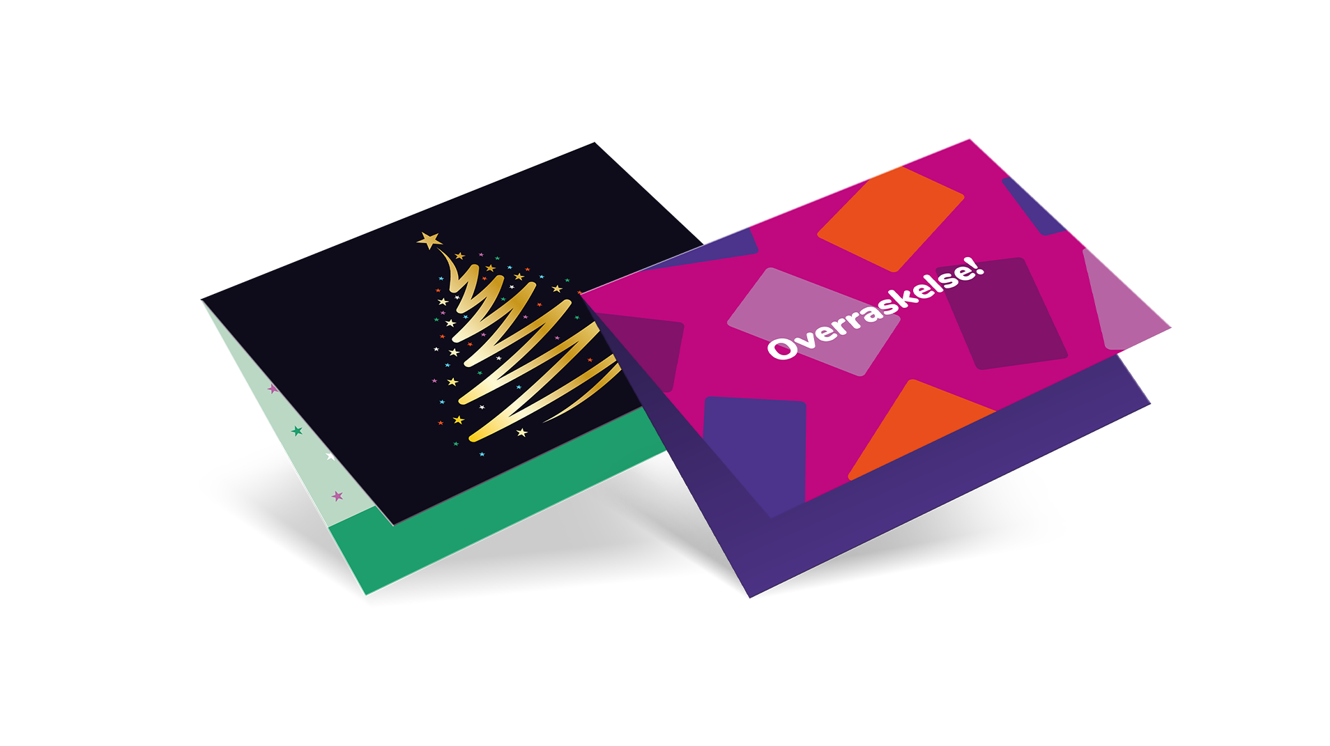 Specialindpakning til personlige gavekort