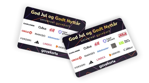 God Jul og Godt Nyttår Gavekort