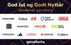 God Jul og Godt Nyttår Gavekort