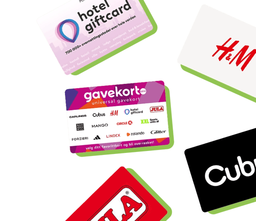 Valg av gavekort