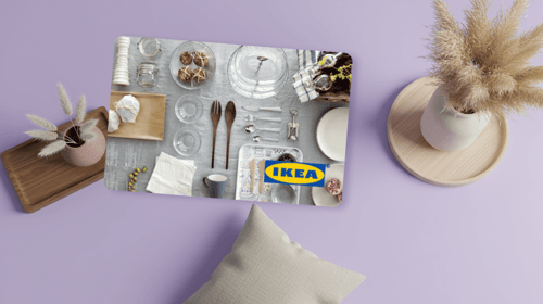 Sådan tjekker du saldoen på dit IKEA gavekort