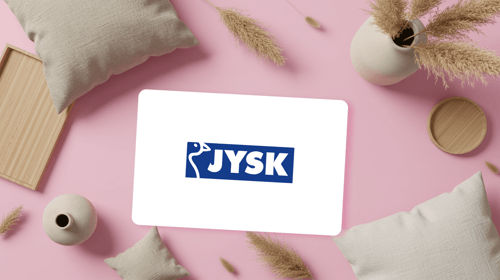 Sådan tjekker du saldoen på dit JYSK gavekort